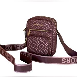 Michael Michael Kors Oxblood Maroon Crossbody NWT